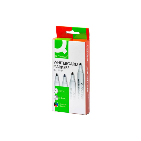 Whiteboardmarker 1,5-3mm 4ST sort.