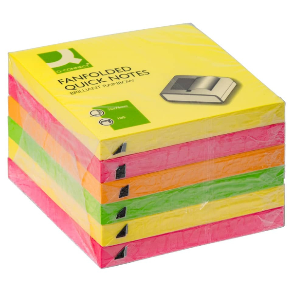 Haftnotizblock Z-Notes 100BL 6ST Brilla