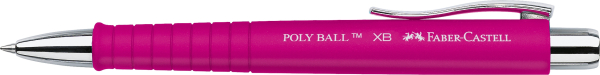 Kugelschreiber Poly Ball XB pink