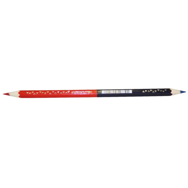 Farbstift-Silbenstift Slim rot/blau