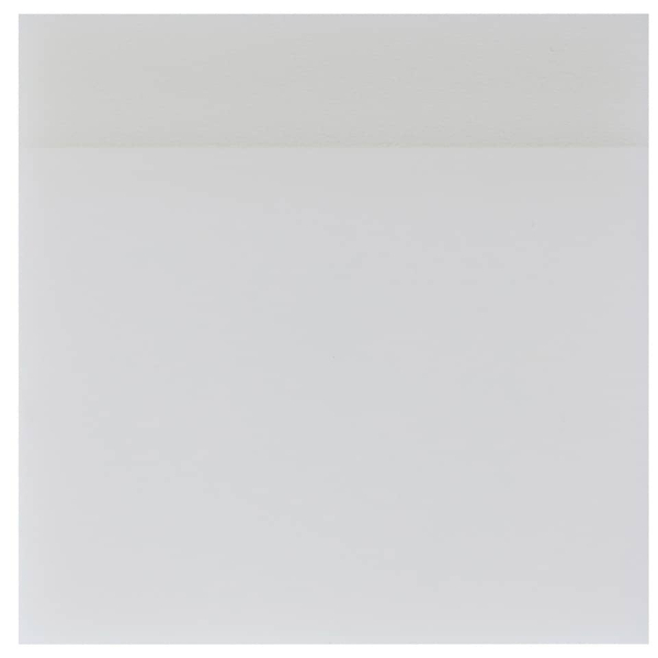 Haftnotizblock 50BL PP transparent-weiß