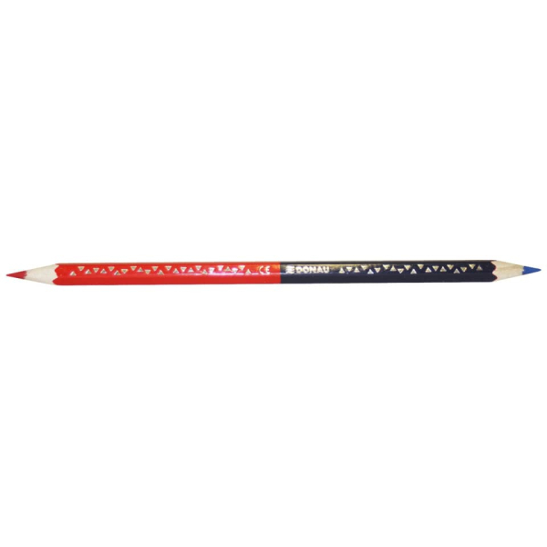 Farbstift-Silbenstift Slim rot/blau