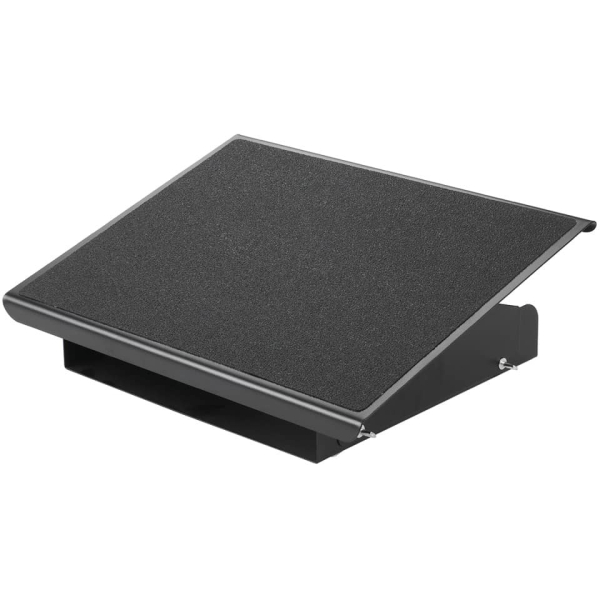 Fußstütze Metall schwarz