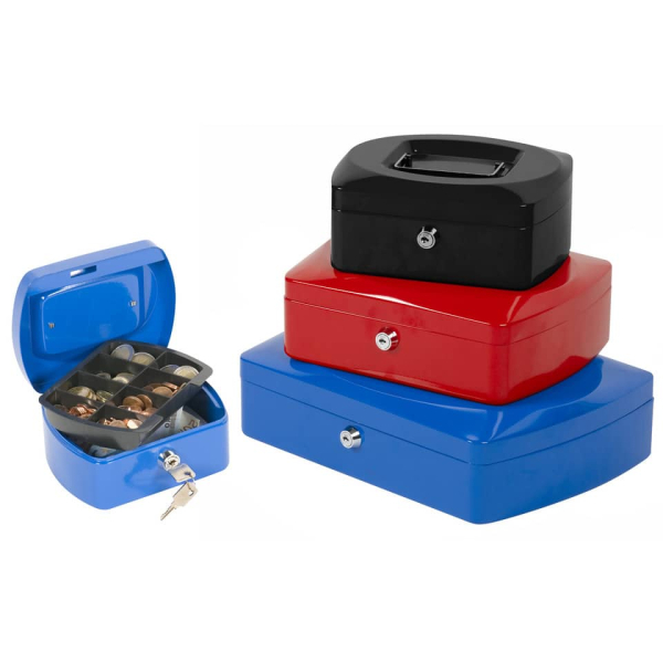 Geldkassette Gr. 3 blau