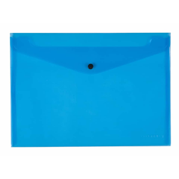 Aktentasche A4 quer blau