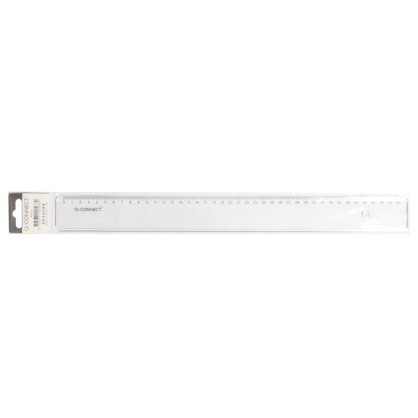 Lineal Plastik 40cm transparent