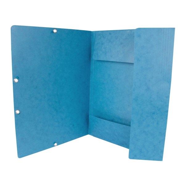 Gummizugmappe Karton blau