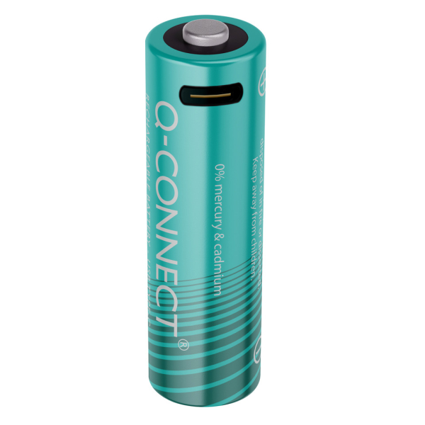 Batterie Akku/USB-C AA 4ST petrol