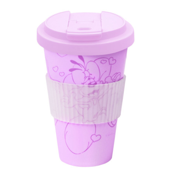 Diddl Coffee-to-Go-Becher lila