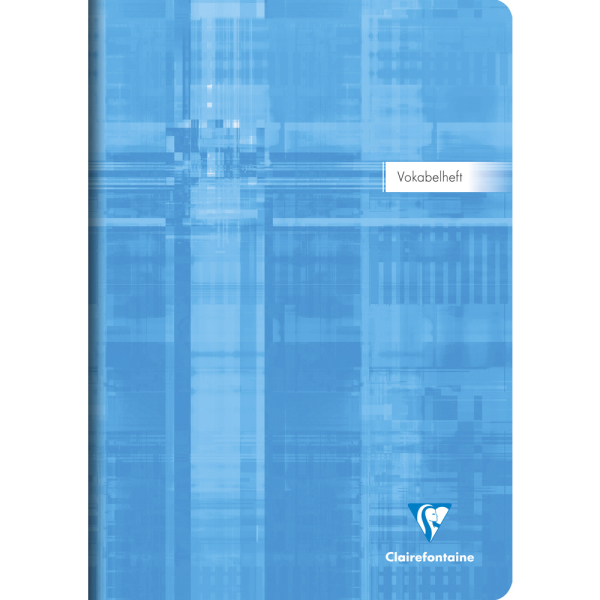 CLAIREFONTAINE Vokabelheft DIN A4 40 Blatt 90g – 2 Spalten (Lineatur 53)