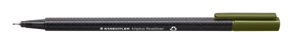 Feinschreiber triplus® fineliner, ca. 0,3 mm, olivgrün