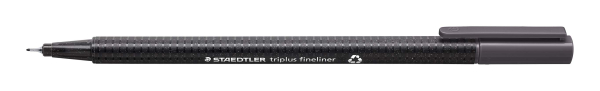 Feinschreiber triplus® fineliner, ca. 0,3 mm, grau