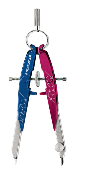 STAEDTLER Geometriezirkel Mars 556 blau/violett