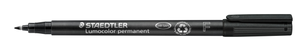 Folienstift Universalstift Lumocolor permanent, schwarz