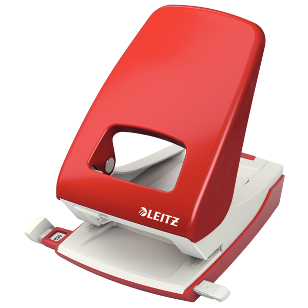 Leitz NeXXt Starker Bürolocher (Metall) Rot