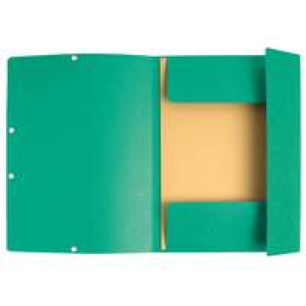 Sammelmappen mit Gummizug und 3 Klappen, Colorspan-Karton 400g/m2, für DIN A4