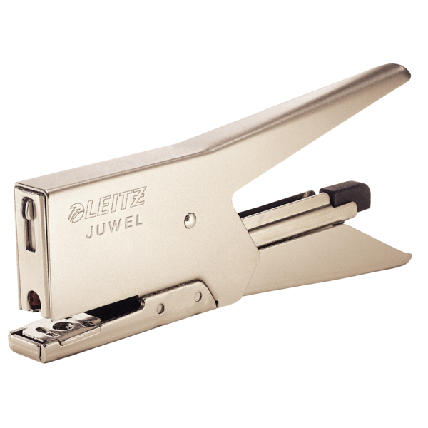 Leitz JUWEL 2000 Heftzange, Hinterlademechanik Metall