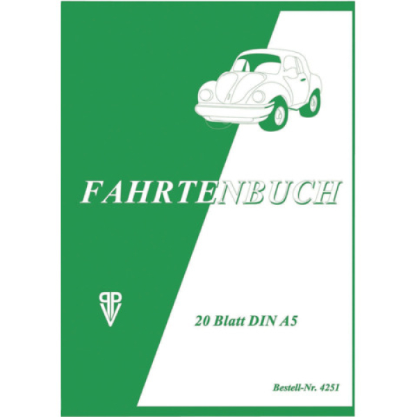 PVP Fahrtenbuch A5 20BL
