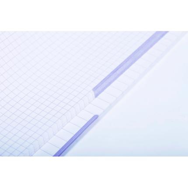 DUO book Collegeblock A4+, 40 Blatt kariert + 40 Blatt liniert