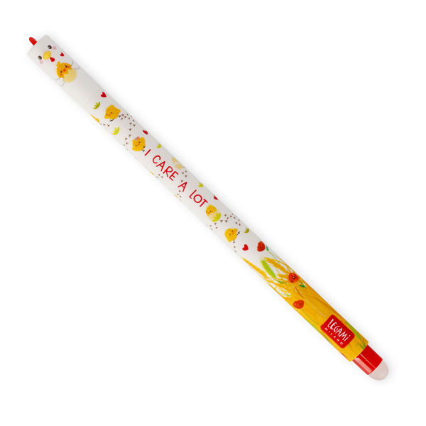 LEGAMI Löschbarer Gelstift Henne – rote Tinte