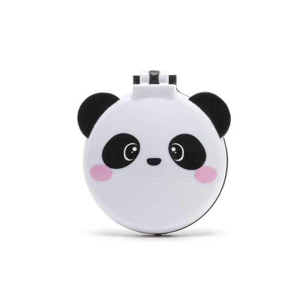 LEGAMI Haarbürste mit Spiegel Nice Hair Panda