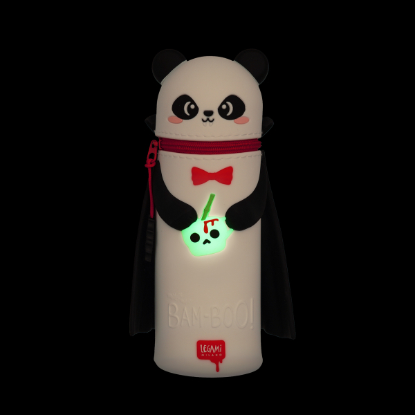 LEGAMI 2-in-1 Federmäppchen Kawaii Panda Halloween
