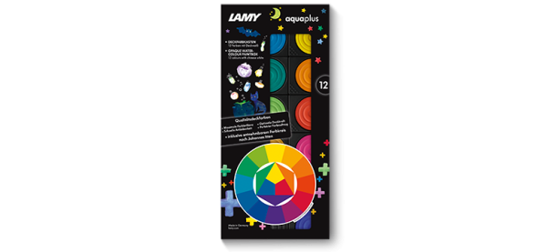 Deckfarbkasten LAMY aquaplus black