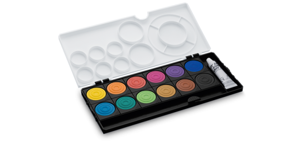 Deckfarbkasten LAMY aquaplus black