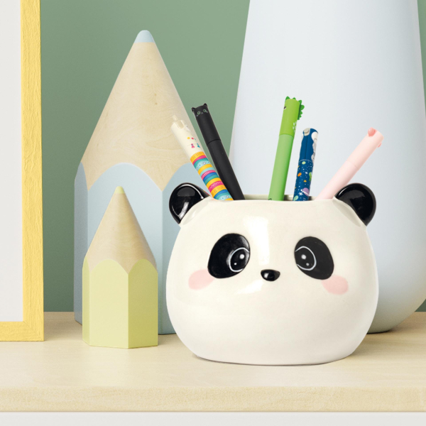 Keramik-Stiftehalter - Desk Friends  - PANDA