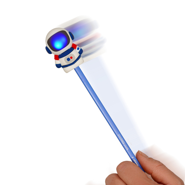 LIGHT-UP PEN. SHARPENER SPACE