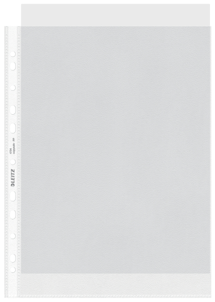 LEITZ Prospekthülle A4 0,10mm PP 100ST genarbt