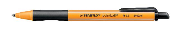 Kugelschreiber STABILO® pointball® 0,5 mm, schwarz