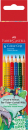FABER-CASTELL Farbstiftetui Grip 2001 6ST