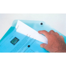 Aktentasche A4 quer blau
