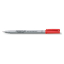 Folienstift Lumocolor S rot non-permanent