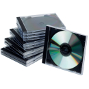 CD Hülle Jewel Case sw/trans