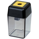 Dosenspitzer transparent/schwarz