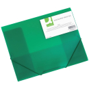 Gummizugmappe A4 transl.grün