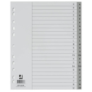Register Plastik A4 A-Z 24tlg. grau