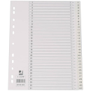 Register PLastik A4 1-31 weiß