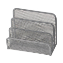 Briefständer Metall silber