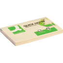 Haftnotizblock 76x127mm gelb