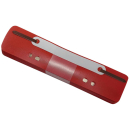 Heftstreifen PP 34x150mm 25ST rot
