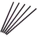 Spiralbinderücken 6mm 21R schwarz