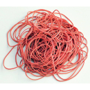 Gummiringe 80mm 100g rot
