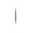 Heftstreifen PP 45x310mm 25ST weiß
