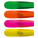 Textmarker Premium 2-5mm Etui 4 St sort.