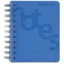 Collegeblock PP Cover A6 kariert blau
