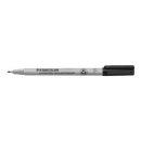 Folienstift Lumocolor F schwarz non-permanent