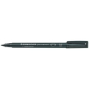 Folienstift Lumocolor M schwarz permanent